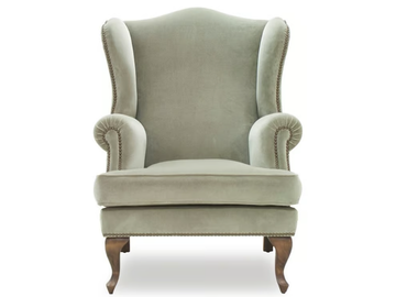 DOVER ORIGINS - Bergere velour armchair with armrests by Crearte Collections - view 2